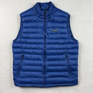 Patagonia Blue Men’s Goose Down Sweater Vest